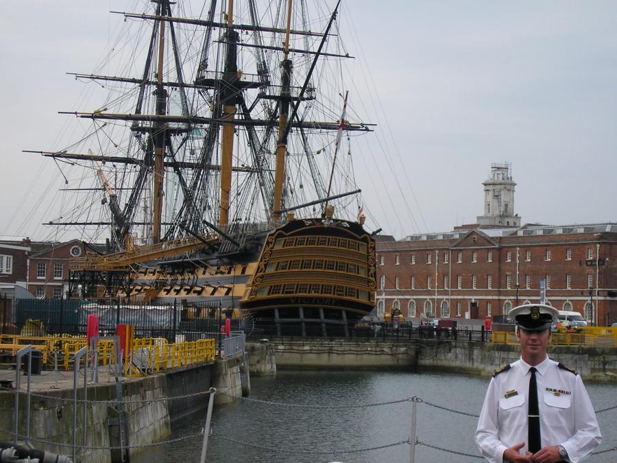 Jerry and HMS Victory