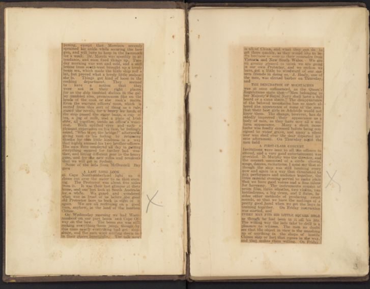Souvenir scrapbook presented to Gunner John Turner - Boxer Rebellion. Credit: Australian War Memorial