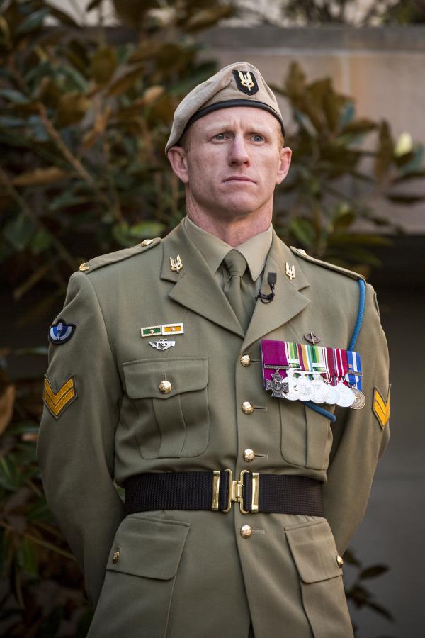 Trooper Mark Donaldson. Photo courtesy of Defence. 