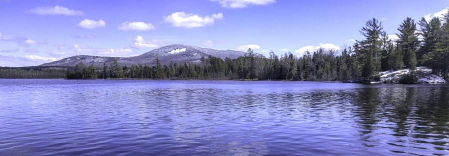 Saranac Lake and Scarface Mountain