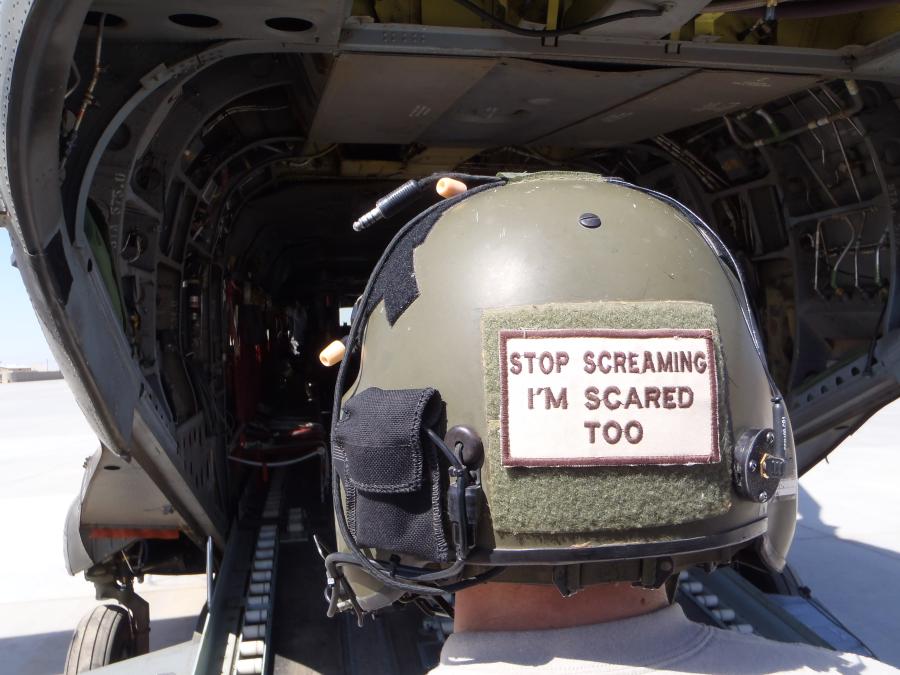 Helmet patch