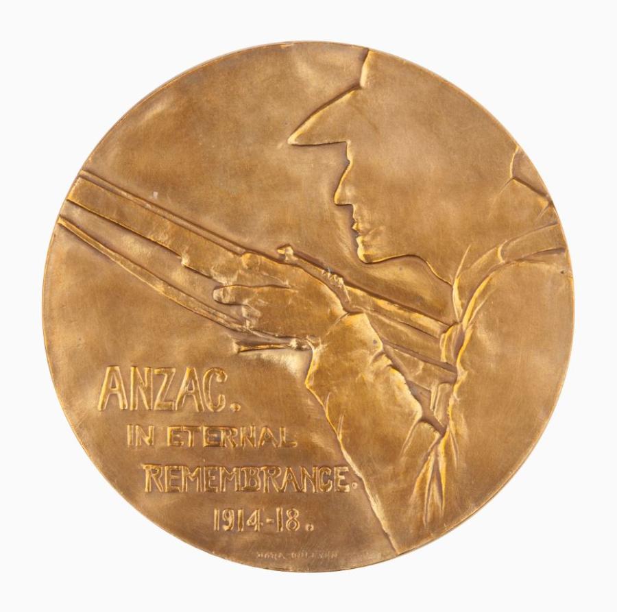 Anzac medallion