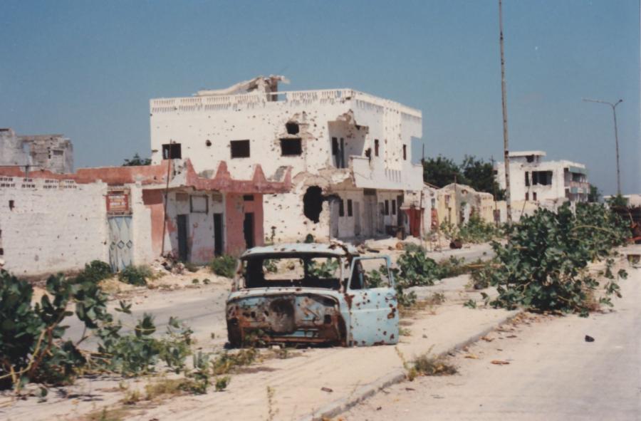 The Green Line, Mogadishu, February 1993.