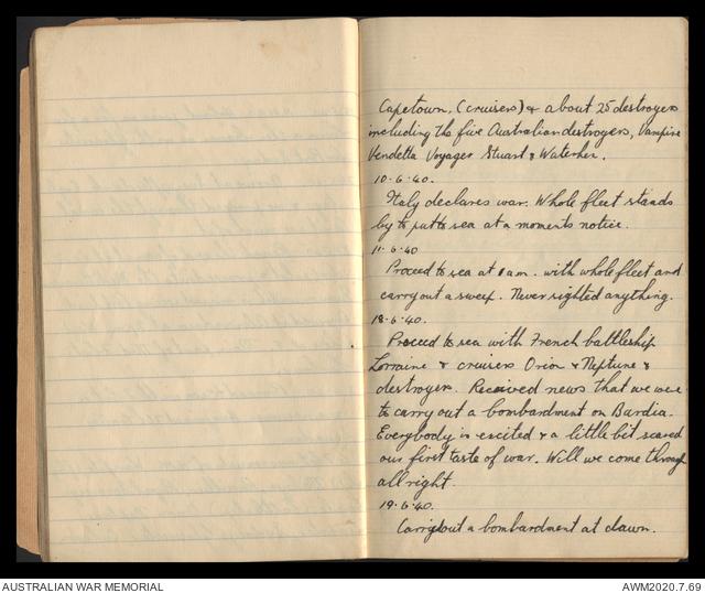 Percy's diary