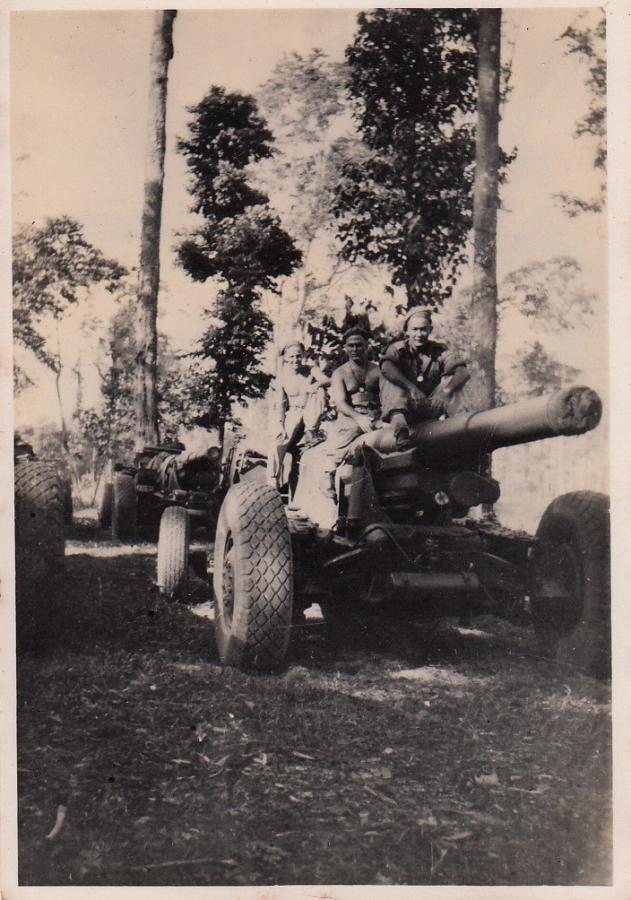 Len Seto during the war