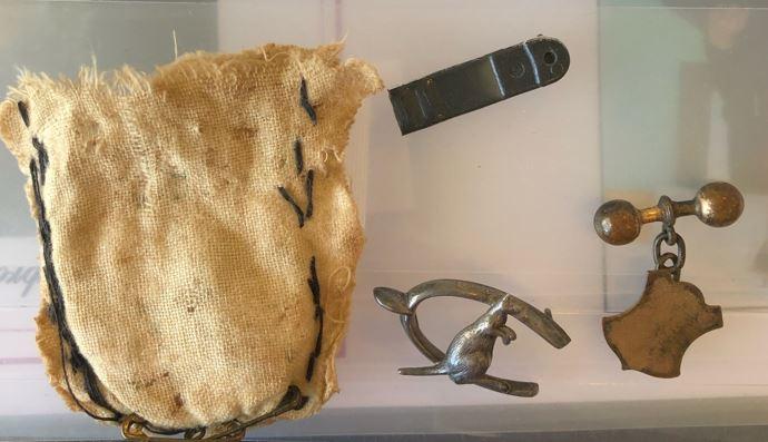 Objects belonging to Alfred Dow