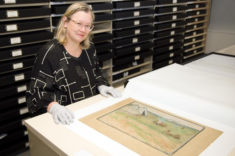Curator Alex Torrens