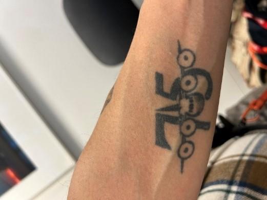Dominic Golding-Nguyen's tattoo