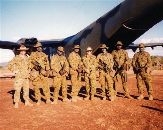 Major Mac Jensen and friends on OP CANBERRY, Patrol Kalumburu