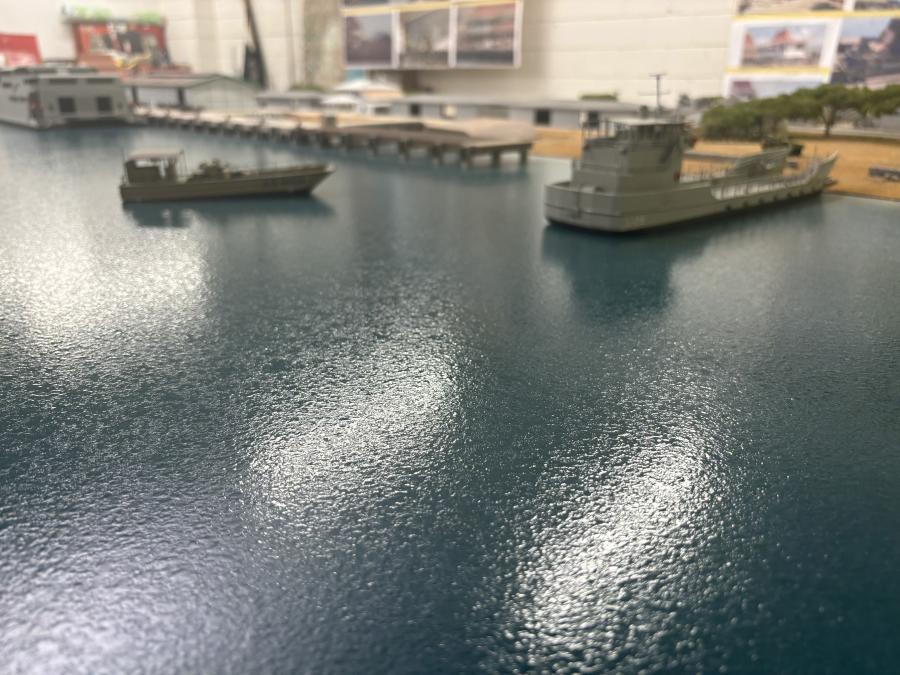 Diorama of INTERFET operation in East Timor