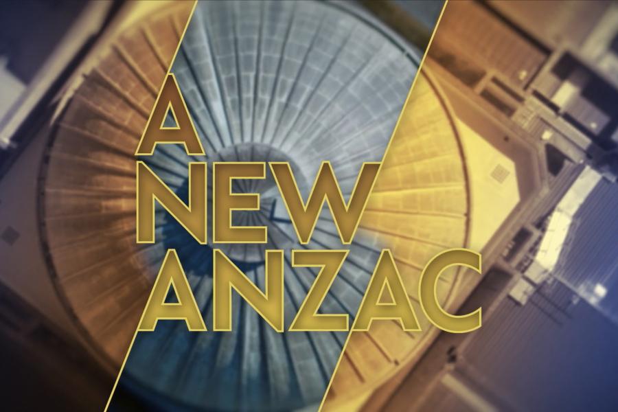 Opening frame of A New Anzac documentary