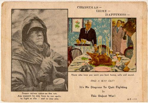 Propaganda leaflet.