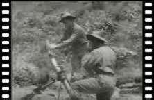 Film of an Australian 3-inch mortar unit in action in Korea