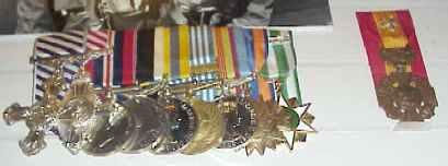 Medals of Wing Commander Vance Drummond