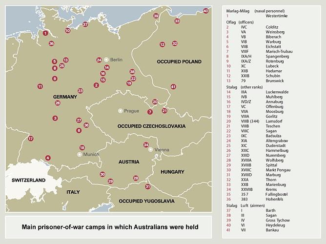 Stolen Years Australian Prisoners Of War Prisoners In Germany