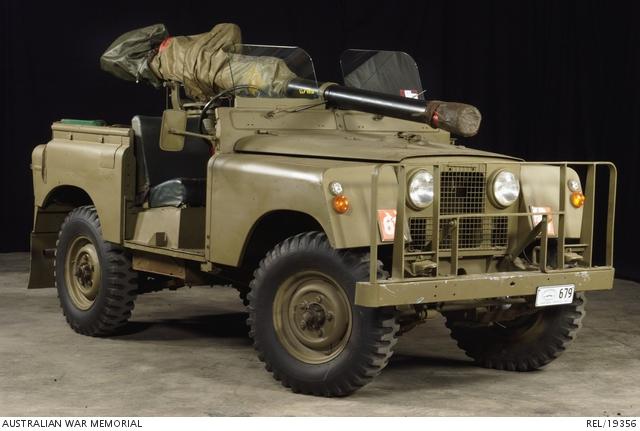 Land Rover Series 2 with 106 mm M40A2 Recoilless Rifle