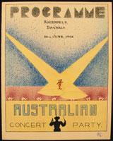 Australian Concert Party Programme 