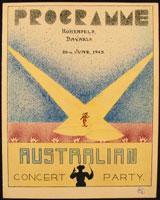 Australian Concert Party Programme
