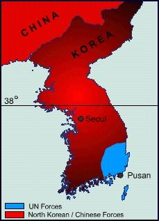 Map of Korea 1