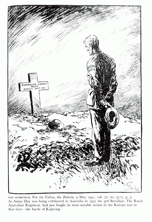 Ted Scorfield, "For the Fallen",