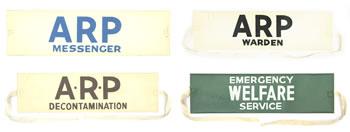 Armbands worn by the State Emergency Services in Victoria