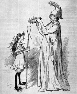 From The Bulletin 4 May 1901, pg 1. By permission of National Library of Australia.
