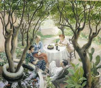 Provençal conversation by Stella Bowen