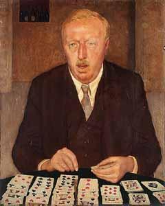 Ford playing solitaire