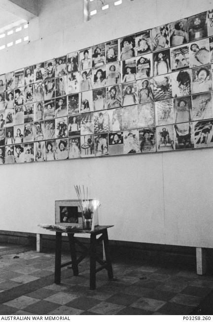 "Heide Smith, Photographs of the dead, Tuol Sleng Prison, 1993 P03258.260"