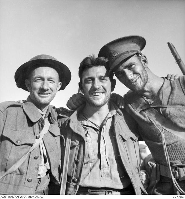 "George Silk, Still as game as Ned Kelly, 1941 007786"