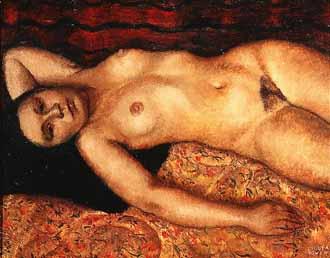 Reclining nude 