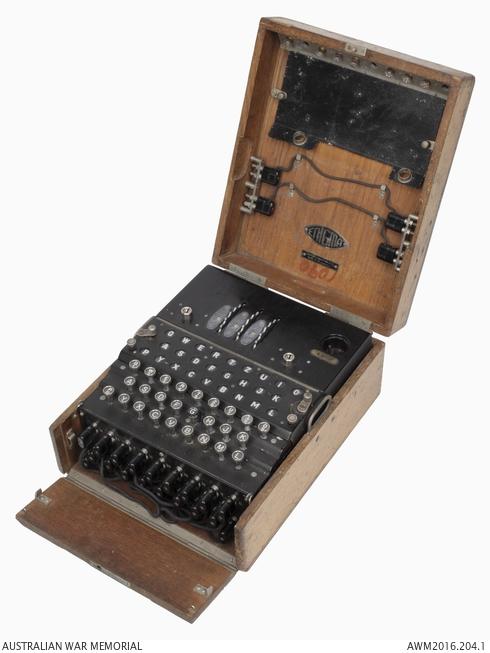 German Enigma machine