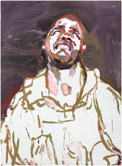 a painting of Ben Quilty