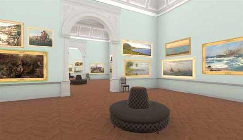 A screen view from Art of Nation, Australia’s First World War art collection as envisaged by Charles Bean.