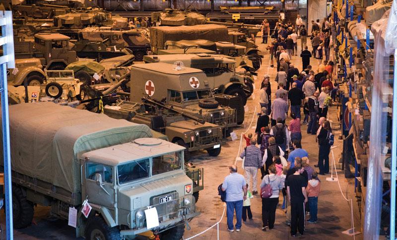 Visitors enjoy a glimpse behind the scenes
