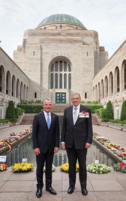 Dr Brendan Nelson with Ken Doolan