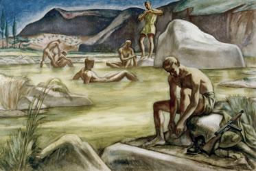 Soldiers Bathing
