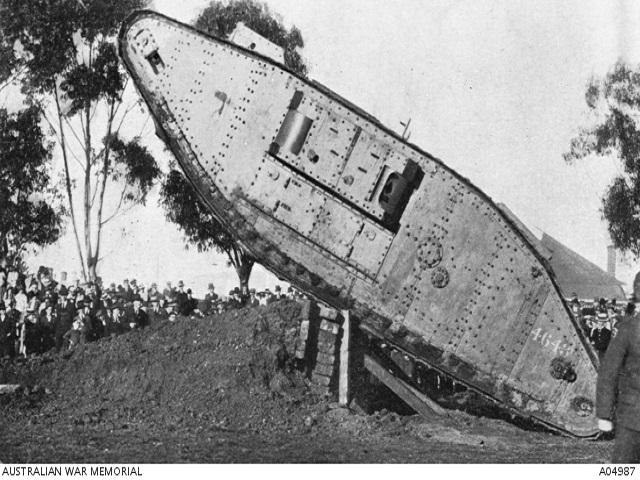 The British Mark IV Female Tank