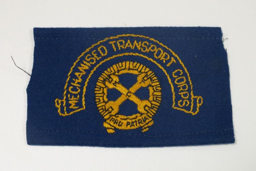Armband of the Mechanised Transport Corps RELAWM31023.003