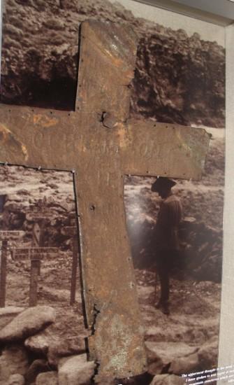 RELAWM00426.001 original grave marker of Charles Hampson