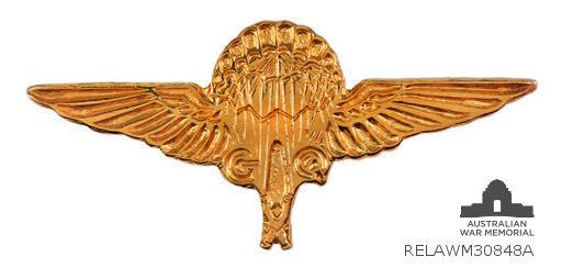 GQ Parachutists Club badge