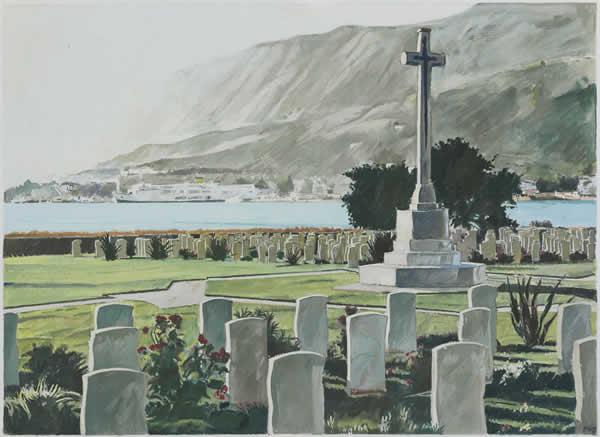 The Commonwealth cemetery, Suda Bay