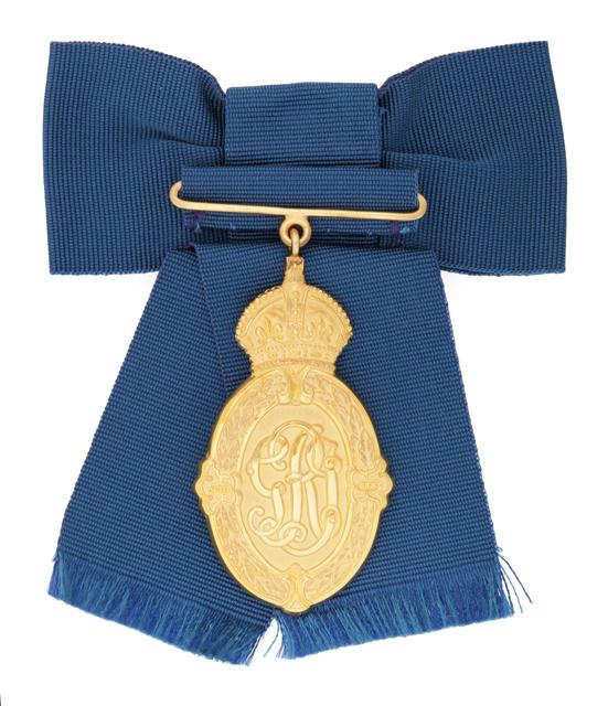 Kaisar-i-Hind Medal (First Class) of Principal Matron Gertrude Emily Davis. RELAWM16298.001.