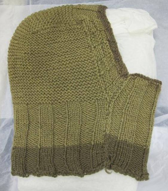 REL/01742 Hand knitted balaclava