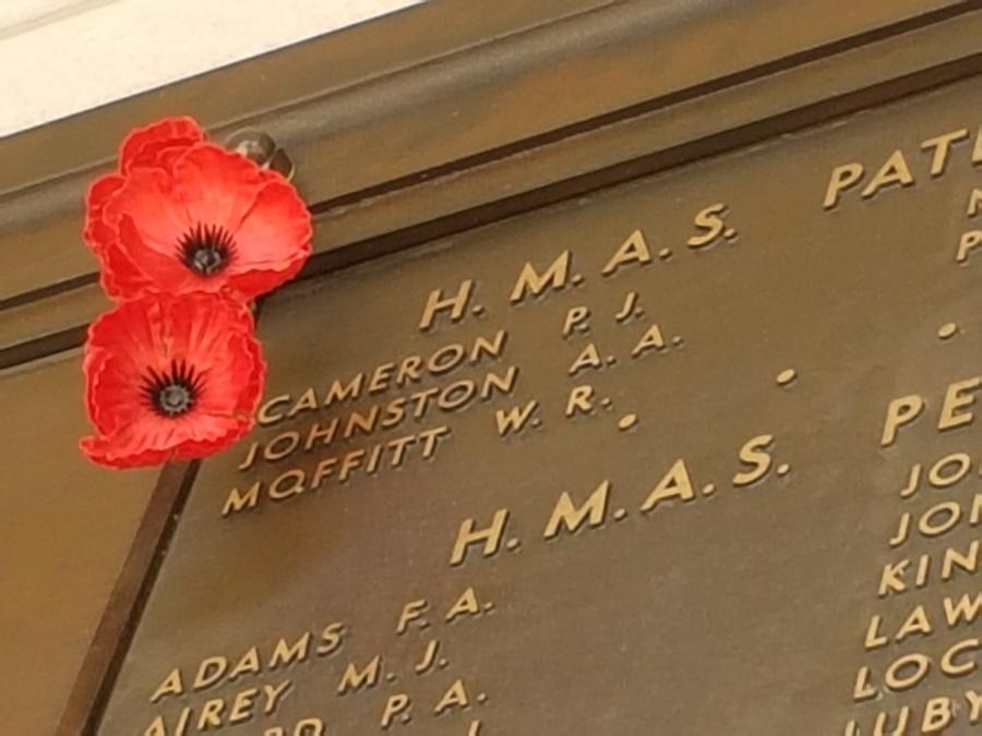 Percy Cameron&#039;s name is on the Roll of Honour