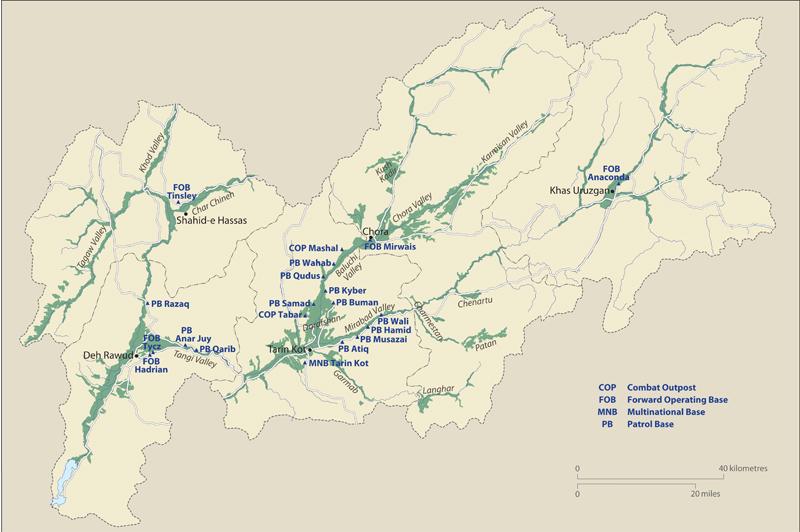 View large map of Uruzgan Province