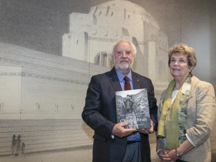 Peter Burness and Charles Bean's granddaughter Anne Carroll Peter Burness and Charles Bean's granddaughter Anne Carroll