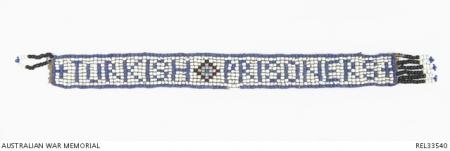 Turkish Prisoner beaded bookmark.