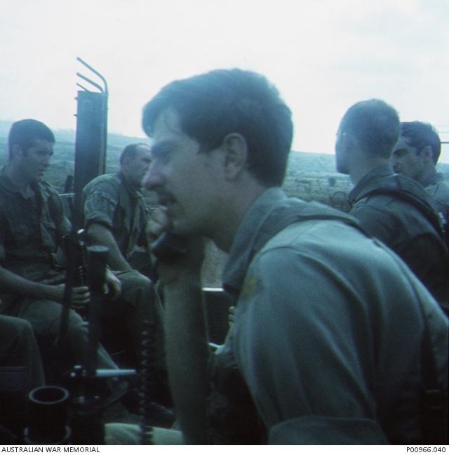 Don Barnby served as a patrol signaller in Vietnam.