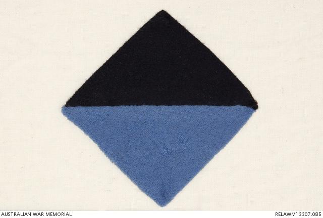 Colour patch for 25 Infantry Battalion